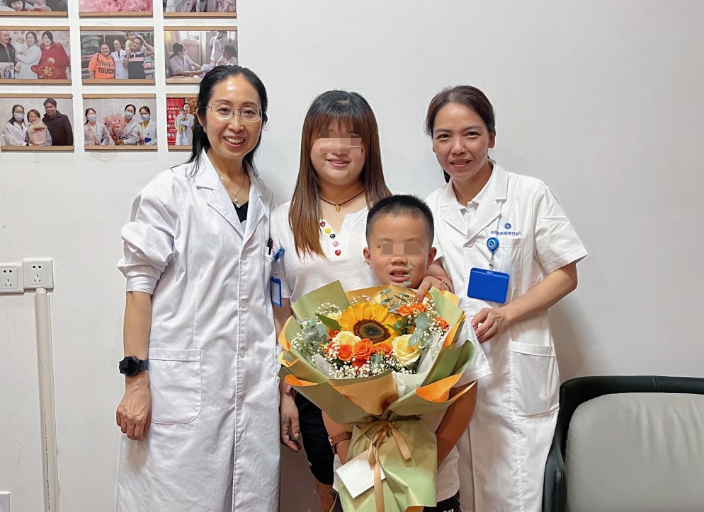 输卵管问题导致不孕，来城南妇幼后喜获好孕